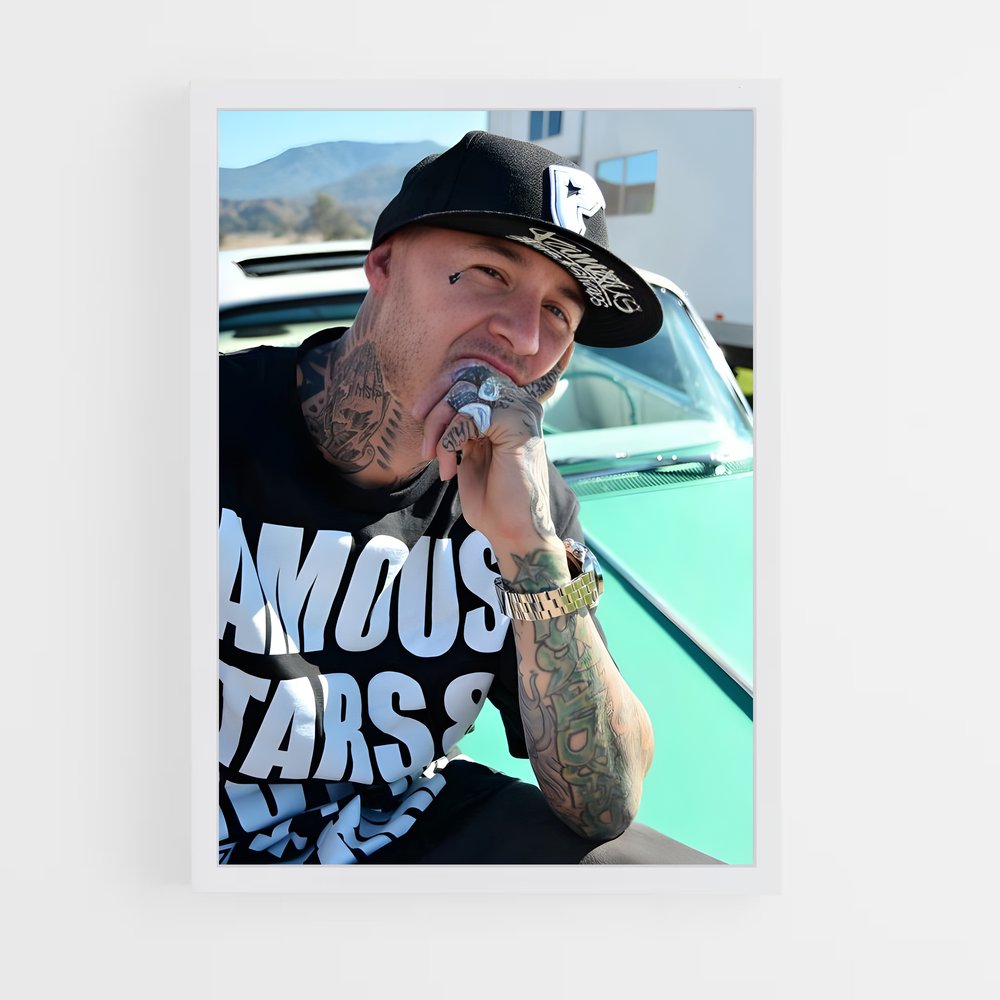 Poster Tatouage et Carrosserie – affiche Motocross freestyle (vue 3)